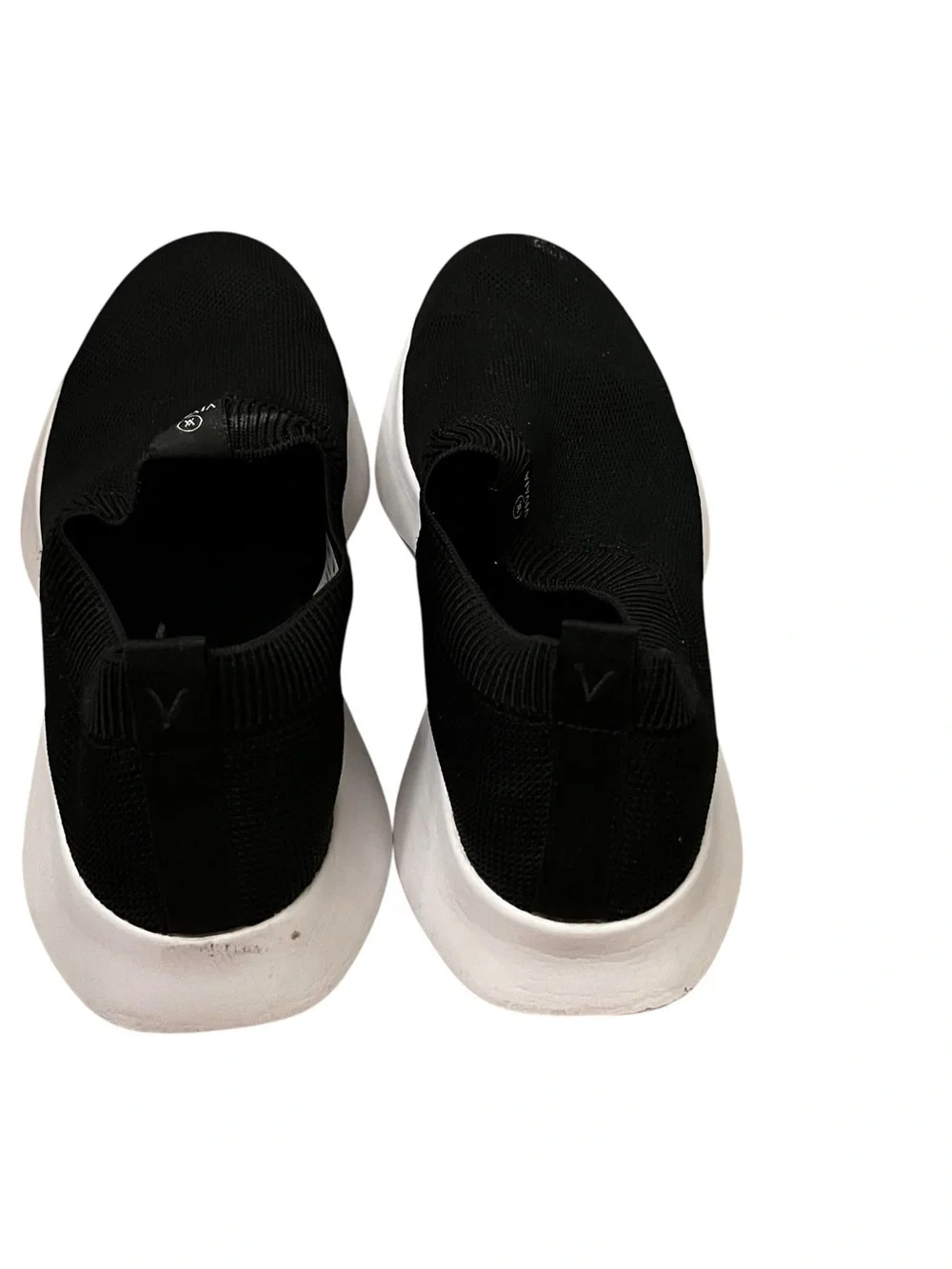 vivaia black slip-on sneakers shoes 43  men’s 10